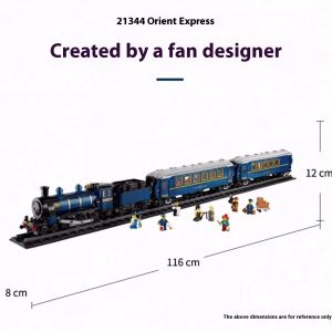 Hot Toys | 2026 New Retro Train 2540PCS Oriental Express Model Decoration Home Decoration Christmas Birthday Gift