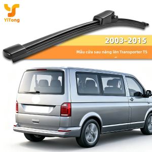 Cần Gạt Nước Sau Bằng Cao Su Tự Nhiên Yitong Dành Cho Xe Volkswagen VW Transporter T5 Lift Up Tailgate 2003-2015 Phù Hợp Mọi Mùa