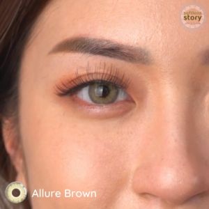 [LADYNAYOAN APPROVED] BUY 1 GET 3 Softlens Story Allure Brown 1 Pasang | 14.5mm Soflens Premium Korea | Soflen Brown 6Bulan | Normal dan -0.50 sd -6.00