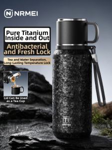 Titanium Insulated Mug Large Capacity Water Separator