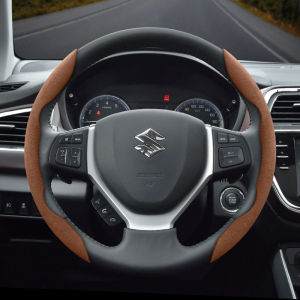 Vỏ Bọc Vô Lăng Da Lộn Phân Đoạn Chống Trượt Suzuki Dành Cho Swift Sport SX4 Grand Vitara Ly Jimny Solio Alto Baleno 2017 S Cross Splash Kizashi Fronx Nomade Dzire
