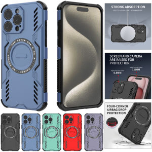 For Nothing Phone 3A Pro 5G Magnetic Magsafe Compatible iPhone Case for Cooling and Shock Resistance