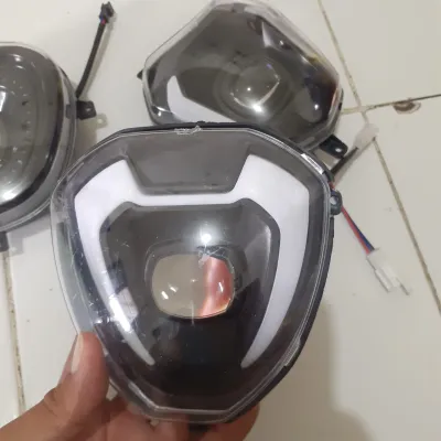 Headlamp lampu depan sepeda listrik exotic prostreet