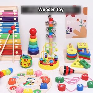 Educational Wooden Shape Puzzle: A Perfect Gift for Toddlers & Preschoolers