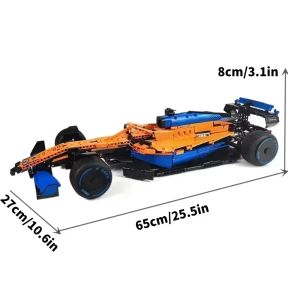 Technical SF-24 F1 Race Car 1361PCS 42207 Building Kits Mechanical Group 1:8 Scale Collection Display Model Sport Car Decor Gift