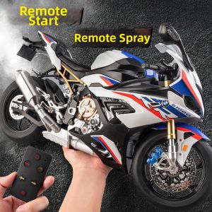 Remote Control Alloy Motorcycle Model Toy