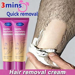 SADOER | Permanent Hair Removal Cream Hair Growth Inhibitor Face Arm Armpit Leg Intimate Areas Painless Depilatory For Men Women Care
