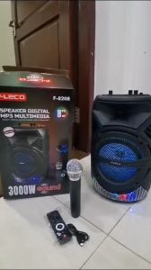 Speaker Bluetooth FLECO F-820B LED 8 Inch: Review & Fitur Utama
