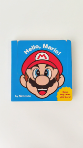 Hello Mario ! Its Yoshi ! | Interactive Nintendo Board Book | pull tabs flaps | Age 0-3 / Collector | super mario baby toddler peekaboo children birthday christmas gift present idea