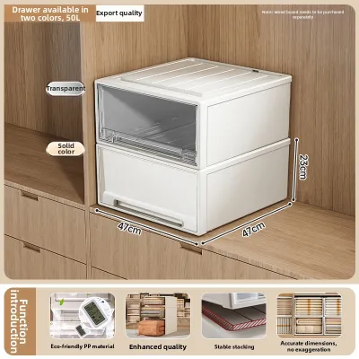 Younal | Durable Drawered Bedroom Bedside Storage Cabinet