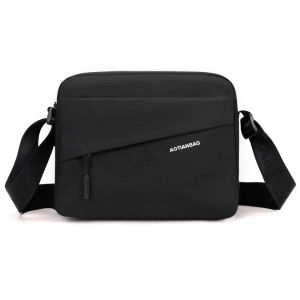Túi Đeo Chéo Nam Oxford Chống Thấm Nước Hai Lớp Nhiều Túi 10 Inch Túi Đựng Máy Tính Bảng Du Lịch Túi Đựng Dù Túi Đựng Tài Liệu
