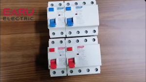 2P 4P 10/30/100/300mA Type A RCCB RCD ELCB Electromagnetic Residual Current Circuit Breaker Differential Breaker Safety Switch