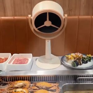 (1 YEAR WARRANTY) Xiaomi Small Range Hood Extractor Portable USB Charging Mini Range Hood Adjustable Angle for BBQ Hot Pot Kitchen Appliances