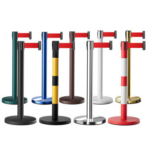 DIQIANG | Retractable Safety Barricade Queue Guardrail