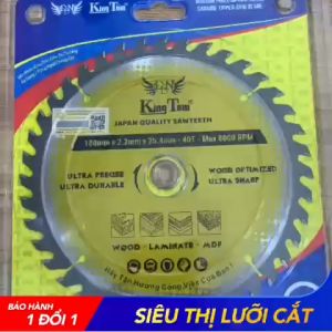 LƯỠI CƯA - LƯỠI CẮT GỖ 180-40 RĂNG KINGTOM VÀNG – CHẤT LƯỢNG VÔ ĐỊCH PHÂN KHÚC GIÁ RẺ!