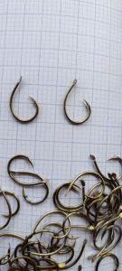 LƯỠI CÂU CẮM HOÀ LONG 6 ĐUÔI DẸP 100 CÁI