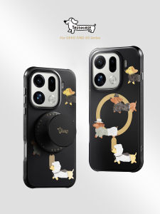 tastecase | Magnetic Stand Dog Pattern Scratch-resistant Phone Case