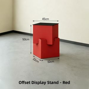 SHIBAZHI | Staggered Cardboard Display Stand