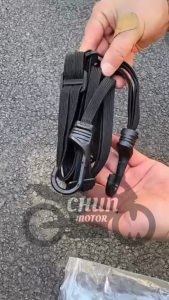 Multi Function Motorcycle Tali Helmet Net / Heavy Duty Elastic Strap for Helmet / Luggage / Rear Seat / Boxes Tali 90cm