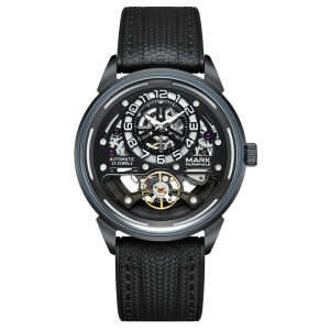 Fairwhale | MARK FAIRWHALE Mens Automatic Mechanical Watch Design Fluororubber Band Coated Glass Luxury Wristwatch