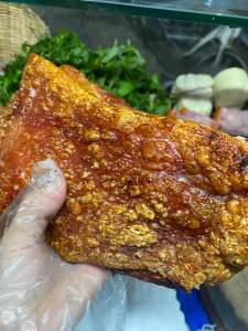 HEO QUAY DA GIÒN RỤM KÈM SỐT 500gr