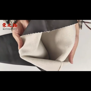 KKmoon Găng tay phun cát hạng nặng Găng tay tủ phun cát chống mài mòn cho công việc an toàn
