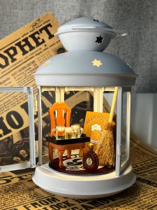 Handmade Birthday Gift Harry Potter Butterbeer Candle Holder Three Broomsticks Props DIY Craft Small Night Lamp European Style Vintage Bedroom Decor