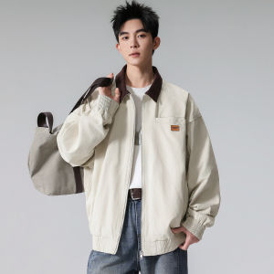 Wood soon | American Retro Workwear Detroit Style Cleanfit Loose Jacket