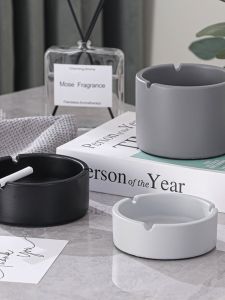 Nordic Creative Cement Ashtray Simple Modern Hotel Living Room Home Decor High Aesthetic Value Ins Style Ash Tray