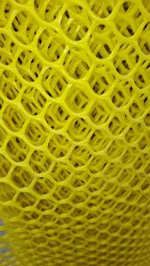 Yellow Plastic Screen Net