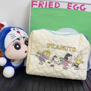 Teeth Childhood Memories Snoopy Family Lightweight Buggy Bag 2024 New Arrival Japanese Cartoon Shoulder Tote Bag