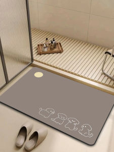 LUOYOUTE | Absorbent Non-slip Quick-drying Diatomite Bath Mat