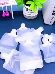 30/50/100ml/Travel Refill Pack/Portable Travel Dispenser Bag/Bag Cosmetic Shampoo Transparent/Bekas Travel/分装袋