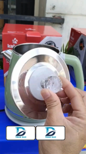 Ấm Đun Nước Siêu Tốc Kalpen KK9901 – Công Suất 1500W – Dung Tích 1.8L – Inox 304 An Toàn – Tự Ngắt – Hàng Chính Hãng