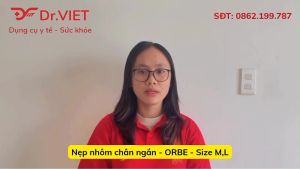 Nẹp nhôm chân ngắn ORBE (Size ML)