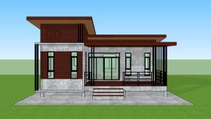 AP-07 แบบบ้าน สไตล์โมเดิร์นลอฟท์ แนวร้านกาแฟ 2 นอน 2 น้ำ พื้นที่ใช้สอย 85 ตร.ม.ตัวบ้านกว้าง9เมตร ลึก 9.50 เมตร งบก่อสร้างจริง 9.2 แสนบาท นำไปขออนุญาตก่อสร้างได้ มีให้เลือกรายการ BOQ ยื่นกู้ธนาคารยอด 1160000 บาท(มีให้เลือกแบบสลับด้านซ้ายมือขวามมือ)