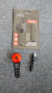 Đèn Led Hậu Tròn Gắn Sau Yên Xe Đạp Sạc USB Chống Nước Bicycle Tail Light Siêu Sáng Loại Xịn