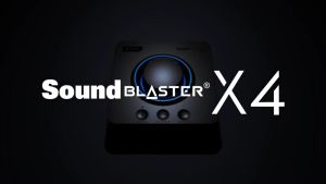 CREATIVE SOUND CARD Sound Blaster X4 External USB Sound Card รองรับ 7.1/5.1 ควบคุมผ่าน App บนมือถือ