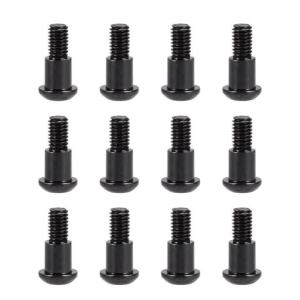 12PCS M3x4x10mm Incision Kingpin Shoulder Screws for Axial SCX10 AR44 AR45 Capra Vanquish H10 VS4-10 F9 F10 D44 Axle