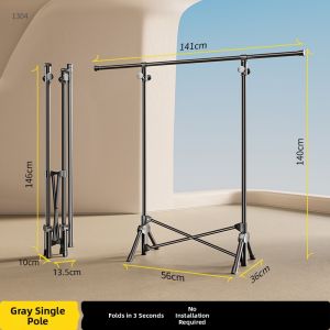 BIREN | Foldable Stand-for-Balcony Drying Rack
