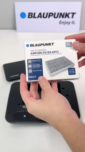 [1แถม1] BLAUPUNKT ไส้กรองอากาศ AIRPURE FILTER APF2 แผ่นกรองถ่านกัมมันต์กรองคุณภาพอากาศได้ถึง 99%