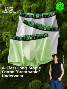 Hello Sunny | Antibacterial Cotton Crotch Mens Boxer Briefs