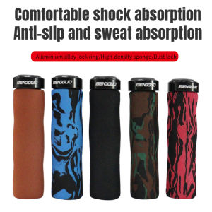 Bicycle Handlebar Grips Soft Sponge Bike Handle Lock on Mountain Bike Grip Non-slip AM DH MTB Cuffs Ultralight Bike Bar Cover