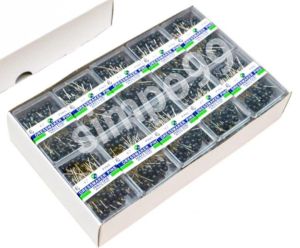 Jarum Pentul 15 inch Dengan Kualitas Premium Anti Karat Karena Terbuat Dari Stainless Anti Karat Yang Tidak Mudah Berkarat Cocok Untuk Hijab Dan Penanda jahitan dan Multifungsi / Jarum Pentul Stainless Kotak Mika / Terlaris Dan Murah