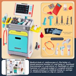 Role-playing Wooden Child Doctor Nurse Toy Set