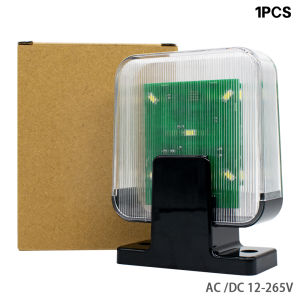 Wall Mount Emergency Flashing Strobe Light Universal Outdoor LED Signal Alarm Lamp Warning Light 12V-256V 220V 12V 24V