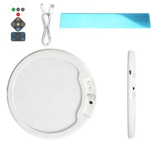 Motion Sensor LED Ceiling Light With Remote Control USB Charging Magnetic Installation Round for Stair Bedroom Closet Night Lamp