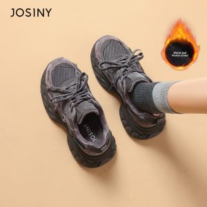 Josiny | Thick Sole Warm Fashionable Lightweight Dad Shoes
