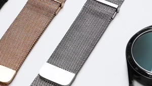 MAFAM【🔥พร้อมส่ง🔥】22mm Milanese Stianless Steel สายรัดสำหรับนาฬิกา Redmi 5 Active / 5 Lite Metal สายเคเบิล For Redmi Watch 3 Active/3 Lite