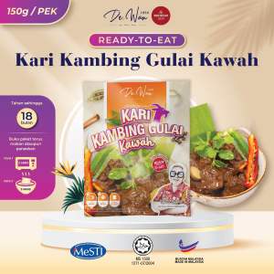 Chef Wan KARI KAMBING GULAI KAWAH BEST SELLERS Ready-To-Eat Dishes HALAL De.Wan 1958 by Chef Wan